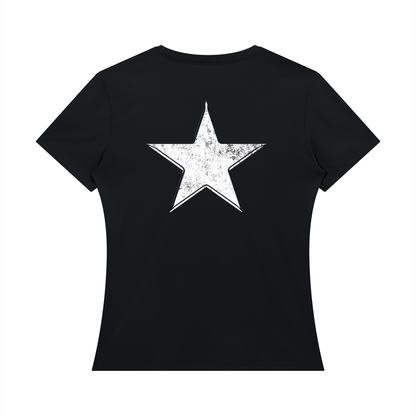 Women's Premium StarPower T-Shirt (Front & Back)