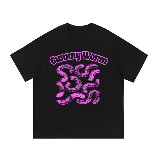 KayGLive - Mens Pink Gummy Essential Cotton T-Shirt