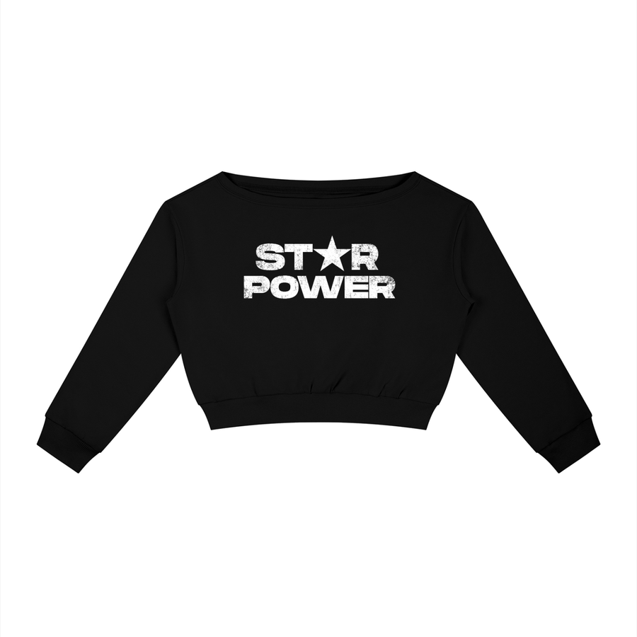 KayGLive - StarPower Women's Off-Shoulder Sweatshirt