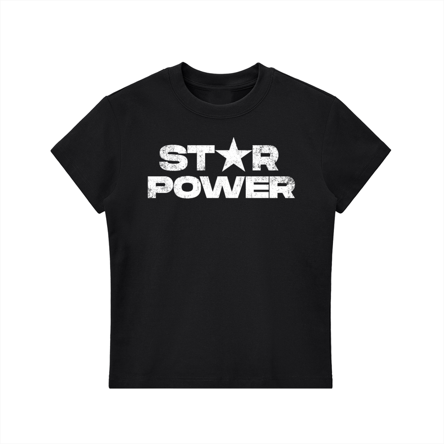 KayGLive - StarPower Essential Cotton Woman Crewneck T-Shirt