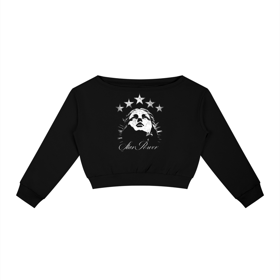 KayGLive - StarPower Women's Off-Shoulder Sweatshirt