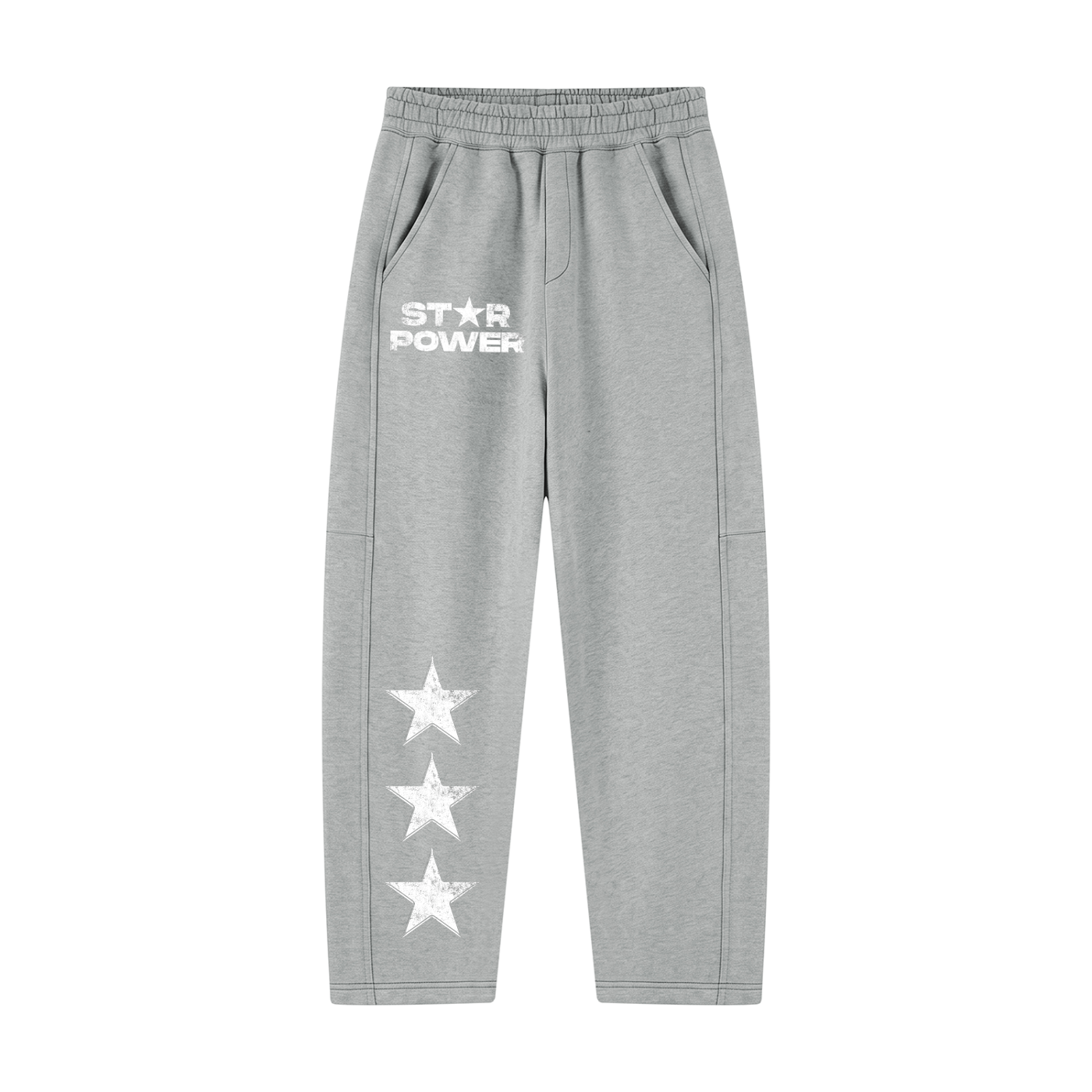 KayGLive - StarPower Essential Tapered Straight  Sweatpants