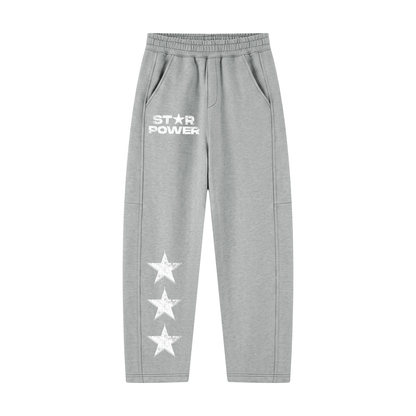 KayGLive - StarPower Essential Tapered Straight  Sweatpants