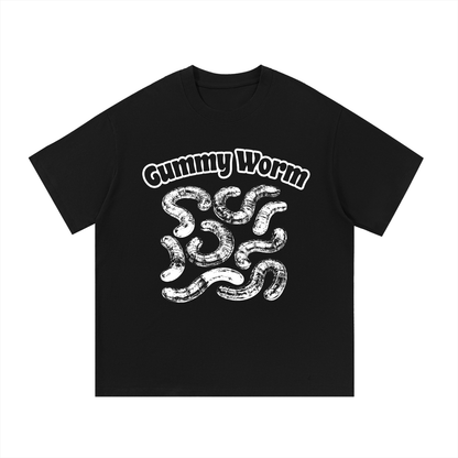 KayGLive - Mens White Gummy Essential Cotton T-Shirt