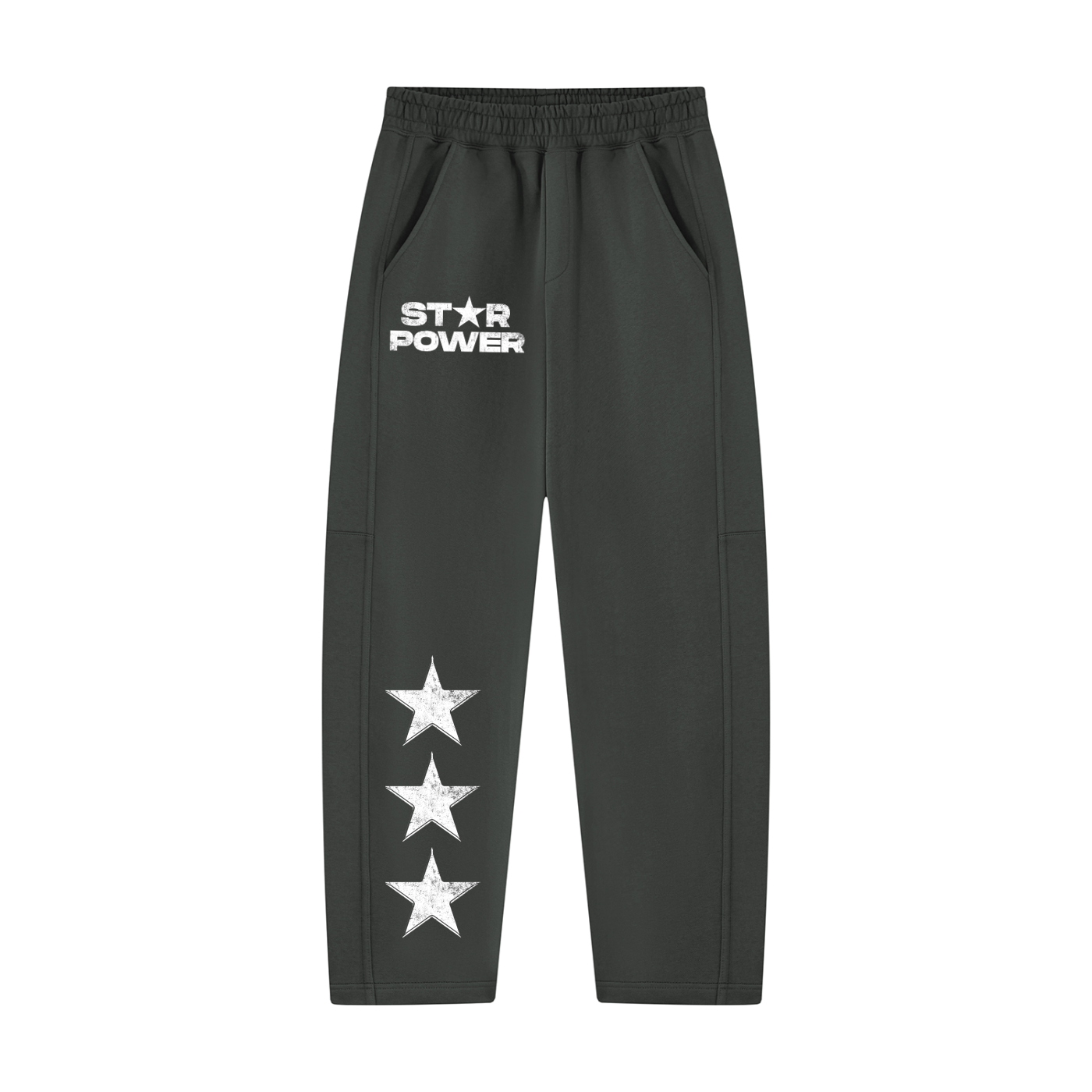 KayGLive - StarPower Essential Tapered Straight  Sweatpants