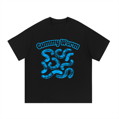 KayGLive - Mens Bright Blue Gummy Essential Cotton T-Shirt