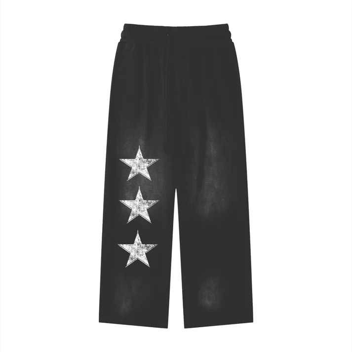 KayGLive - Men’s StarPower Oversized Tee & Sunfade Sweatpants Bundle