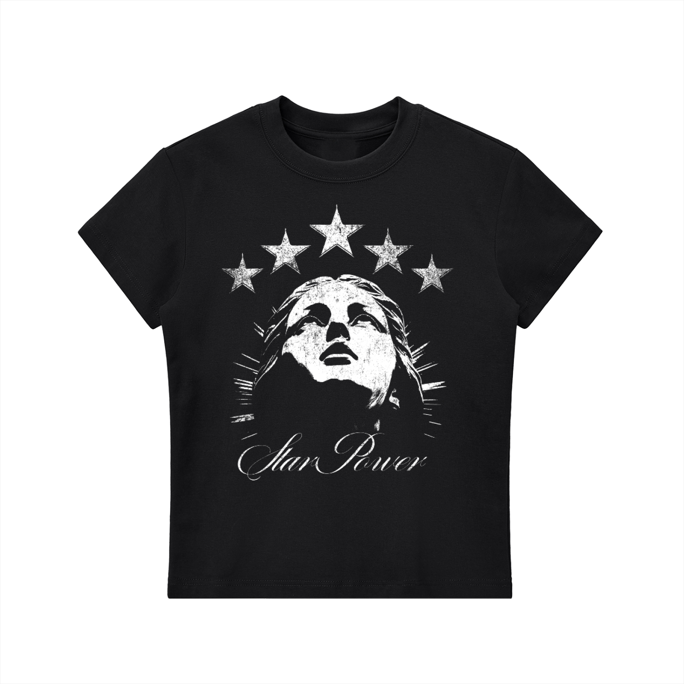 KayGLive - StarPower Women's Bodycon Crewneck T-Shirt