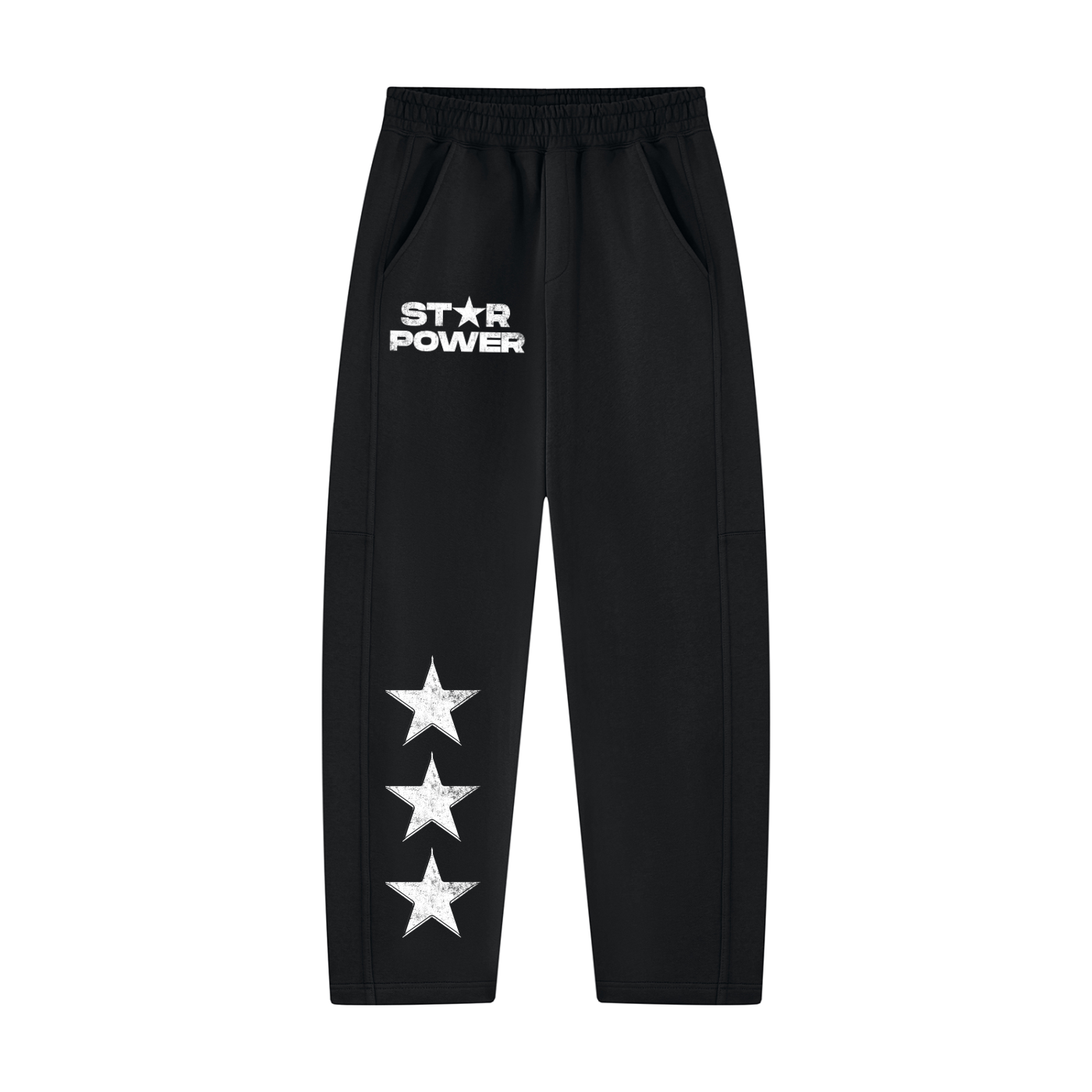 KayGLive - StarPower Essential Tapered Straight  Sweatpants